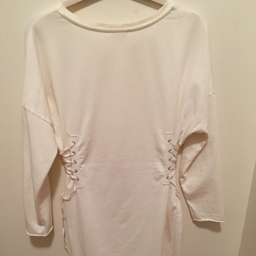 Silence and noise cotton dress